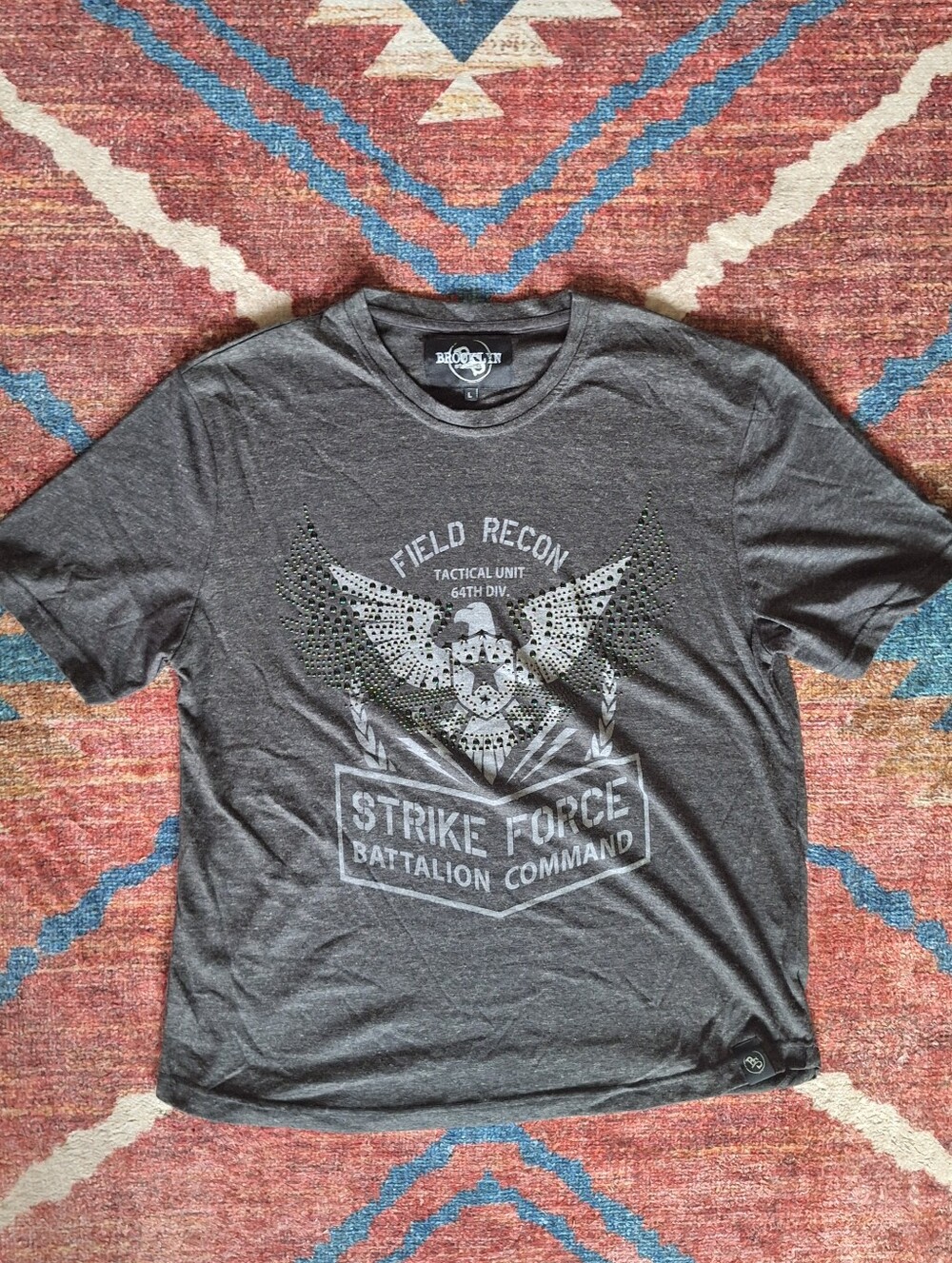 Strike Force Field Recon Graphic Tee - Gray
